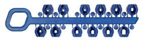 Rain Bird 4252NZLPK nozzle set enables adjustable flow for even coverage.