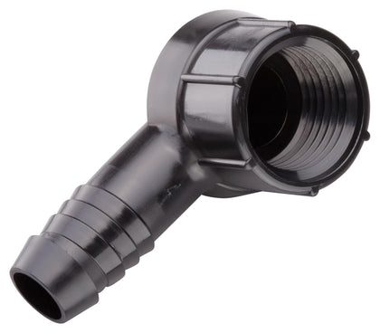 Rain Bird SWGF050 elbow fitting connects EZ Pipe to 1/2 in barb, ensuring a secure, leak-resistant seal.