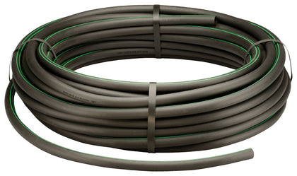 Rain Bird SWGP100 EZ Pipe 100-foot roll enables flexible sprinkler routing around obstacles.