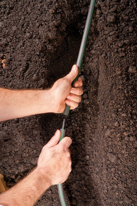 Rain Bird SWGP100 EZ Pipe offers kink resistance for durable underground installations.