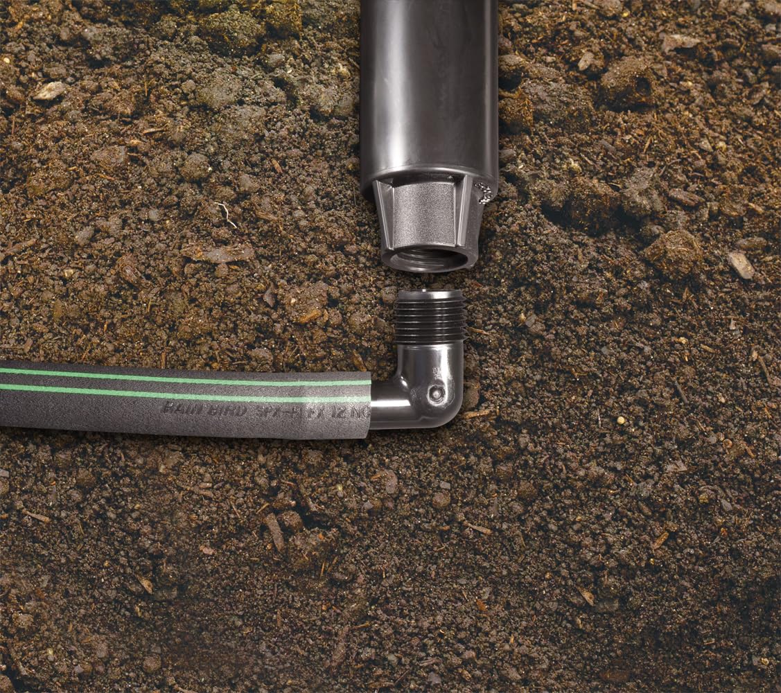 Rain Bird EZ Pipe allows underground placement beneath hardscapes and uneven terrain.