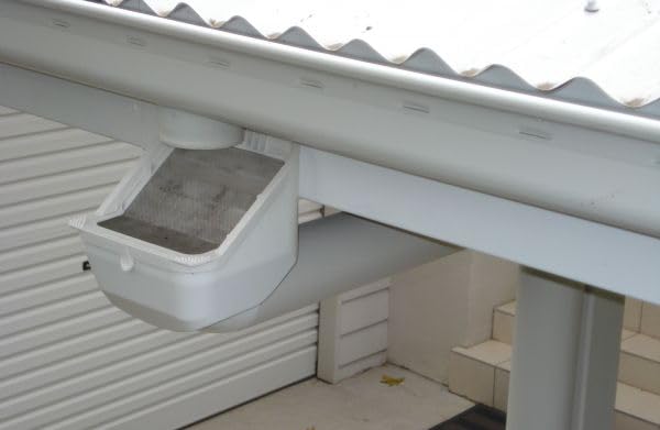 Rain Harvesting Leaf Eater Advanced 955-micron mesh captures tiny leaves and debris