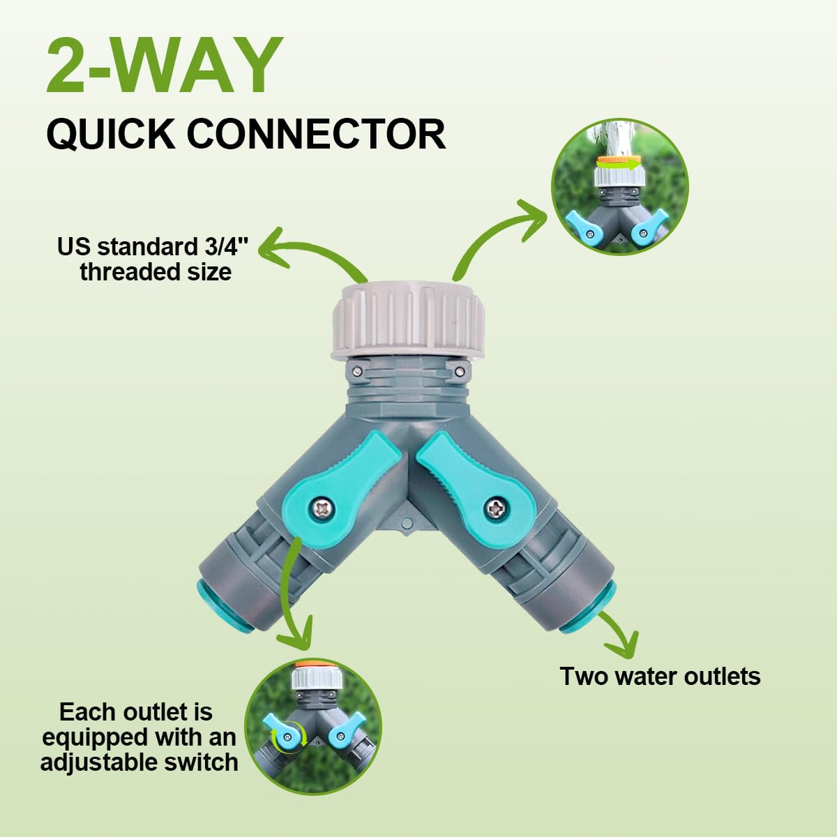 Rain Seer greenhouse irrigation supporting precise watering without heavy plumbing.