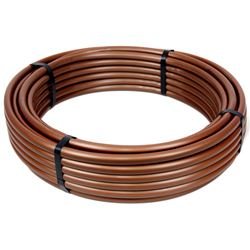 Rain Bird blank tubing 100ft, compatible with EasyFit fittings for drip irrigation.