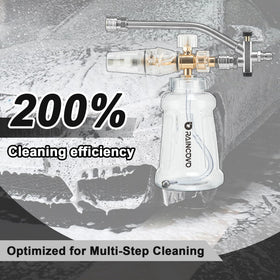 Raincovo foam cannon stainless-steel filter provides durable, corrosion-resistant filtration.