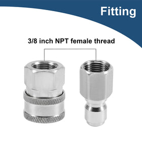 Raincovo NPT female thread detail ensures precise fit and minimizes leaks