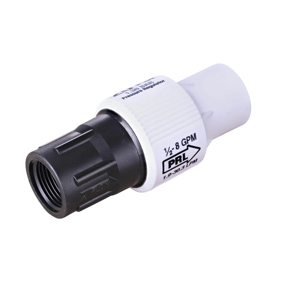 Raindrip 45100UB pressure regulator keeps drip irrigation pressure steady for reliable watering