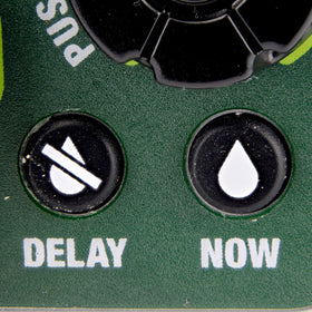 Raindrip battery life display helps prevent watering interruptions