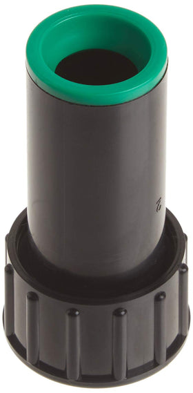 Raindrip R303CT ABS construction delivers durable end caps for irrigation setups.