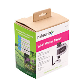 Raindrip R875CT included pack provides timer, gateway, and power adapter