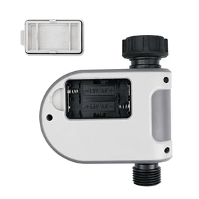 Raindrip R875CT manual control button enables quick on-demand watering