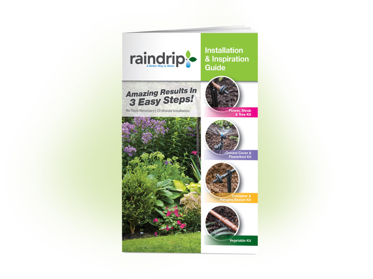 Raindrip SDGCBHP 13 GPH half-circle sprayers for precise coverage
