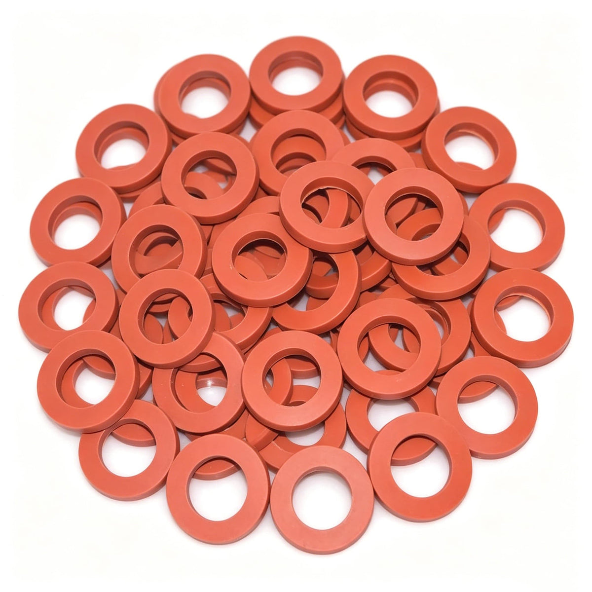 RAINFLOW 80-piece pack of garden hose washers for leak-free connections.