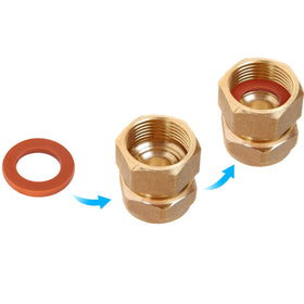 RAINFLOW washers ensure faucet and spigot compatibility and seal.