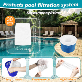Ideal for both inground and above-ground pools with standard baskets.