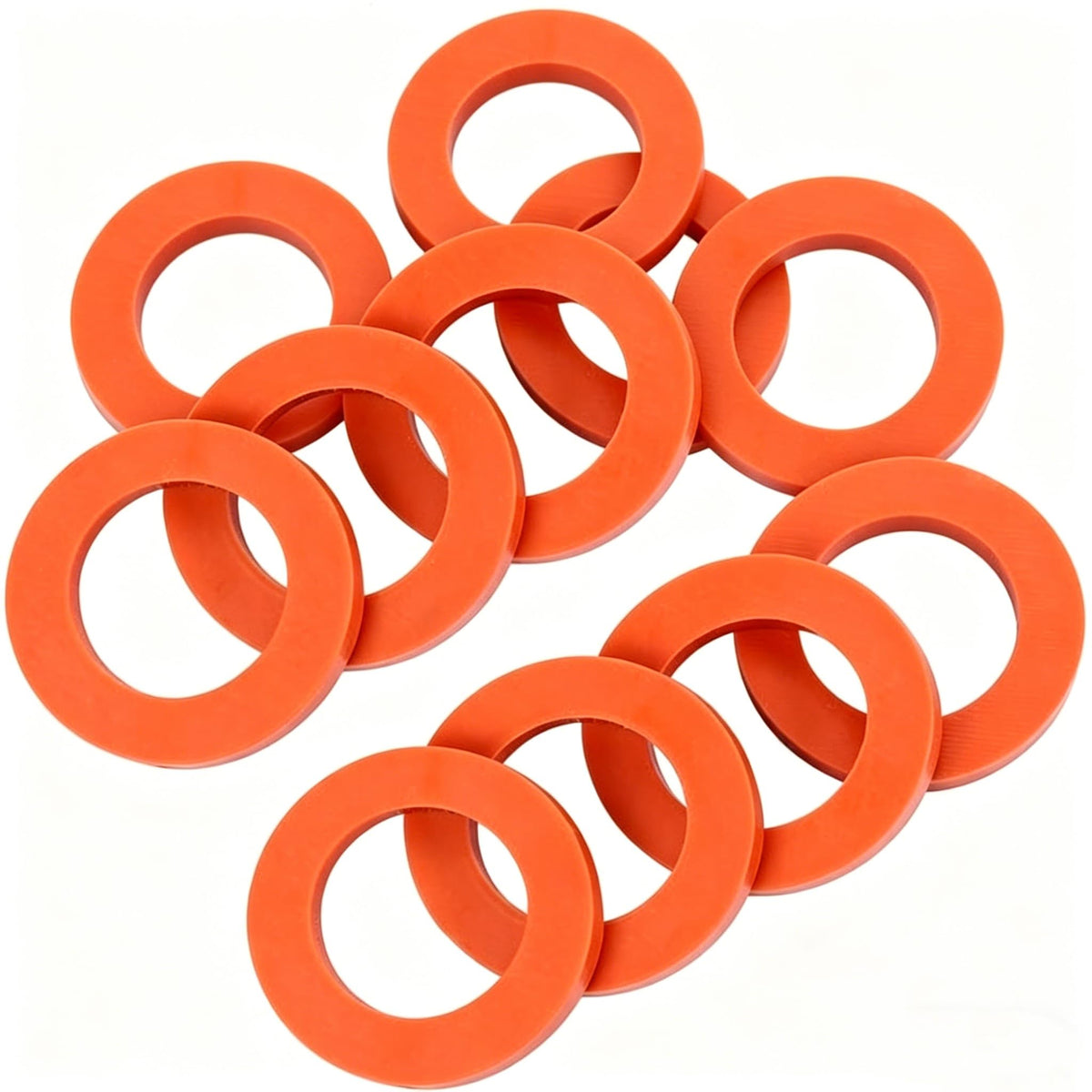 RAINFLOW heavy-duty rubber withstands weather in outdoor hose use.