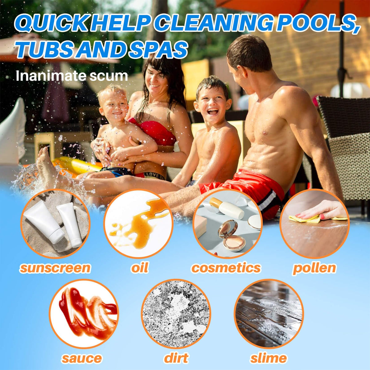 RAINFLOW spa and pool accessory helps extend equipment life by reducing filtration strain