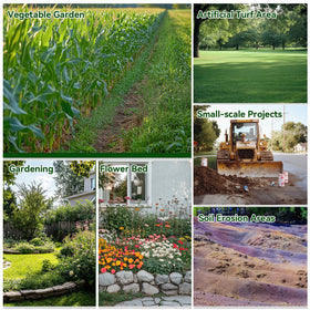 RAINFLOW weed barrier fabric driveway base use provides stable ground cover.