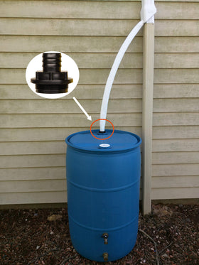 RainPal RBI125F installed outdoors for efficient water collection.