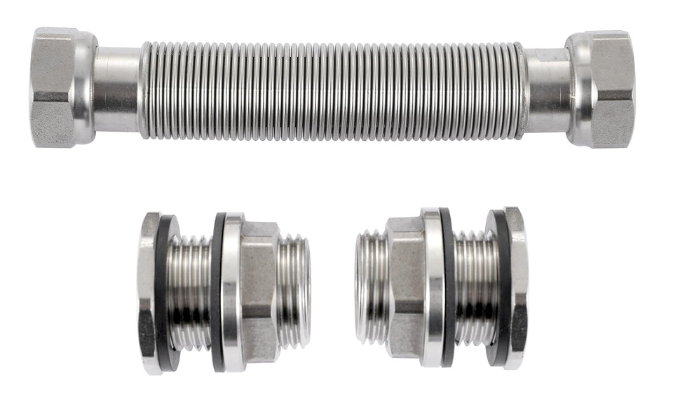 RAINPAL RBLSS5 kit shown for durable, reliable rain barrel linking