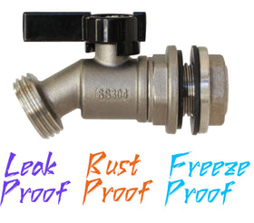 RAINPAL RBS006 close-up of ball-valve showing precise shut-off.