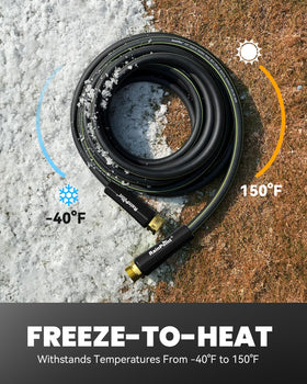 Rainpoint hose ideal for car wash and pet care tasks.