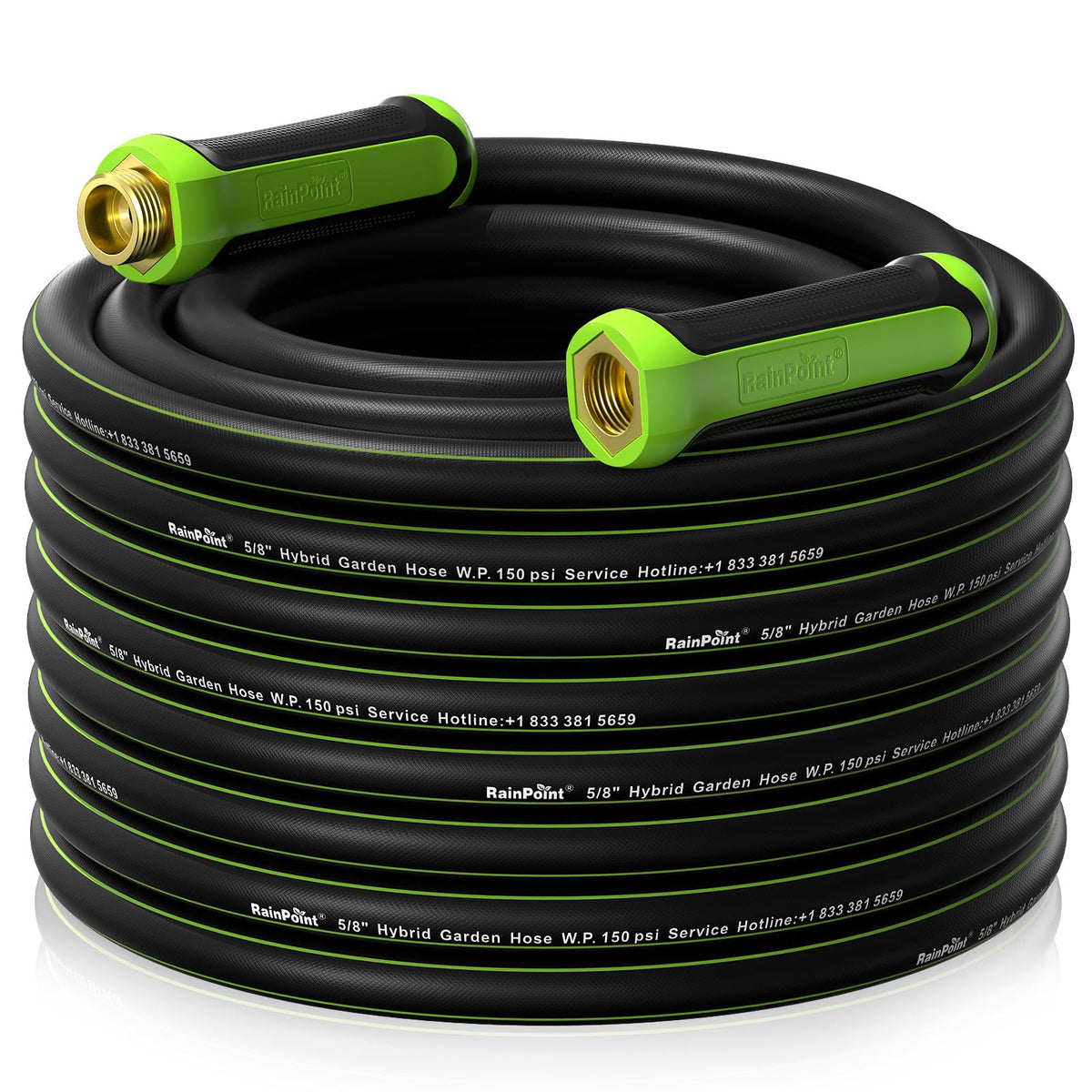 RAINPOINT garden hose 75ft with no kink for uninterrupted watering