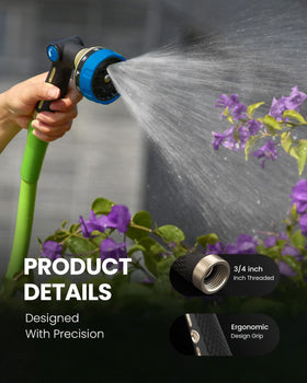 RAINPOINT center spray balanced flow for mid-range tasks.