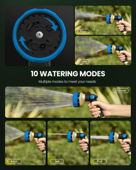 RAINPOINT stream spray delivers focused flow for stubborn dirt