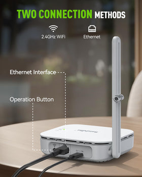 RAINPOINT Home app interface highlights intuitive control and quick scheduling.