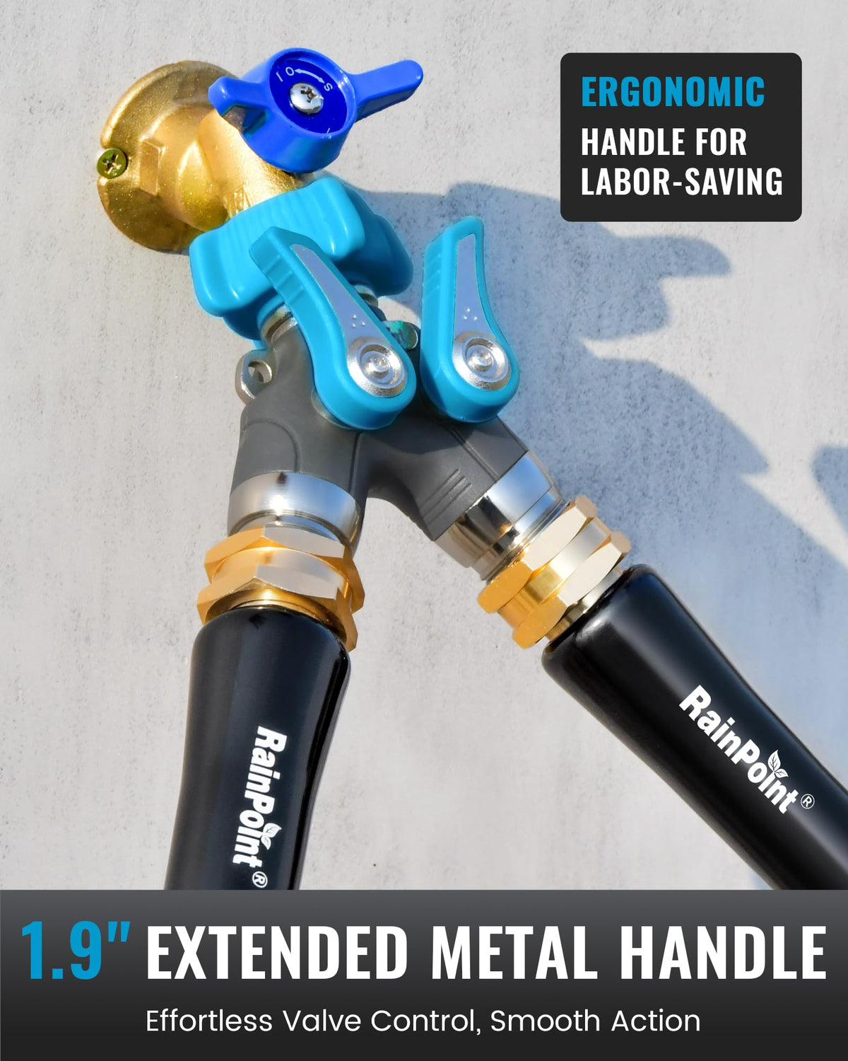 RAINPOINT stainless steel ball valve for high pressure without cracking
