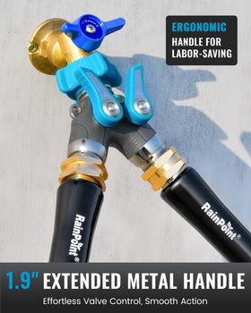 RAINPOINT stainless steel ball valve for high pressure without cracking