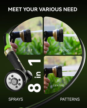 Rainpoint hose sprayer durable body emphasizing rugged construction