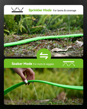 RAINPOINT sprinkler hose with stakes ensures stable installation