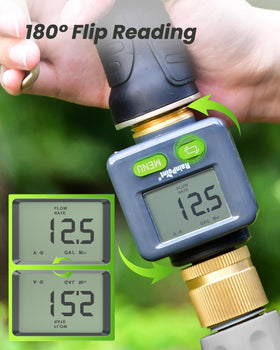 RAINPOINT meter supports all-direction installation for outdoor setups