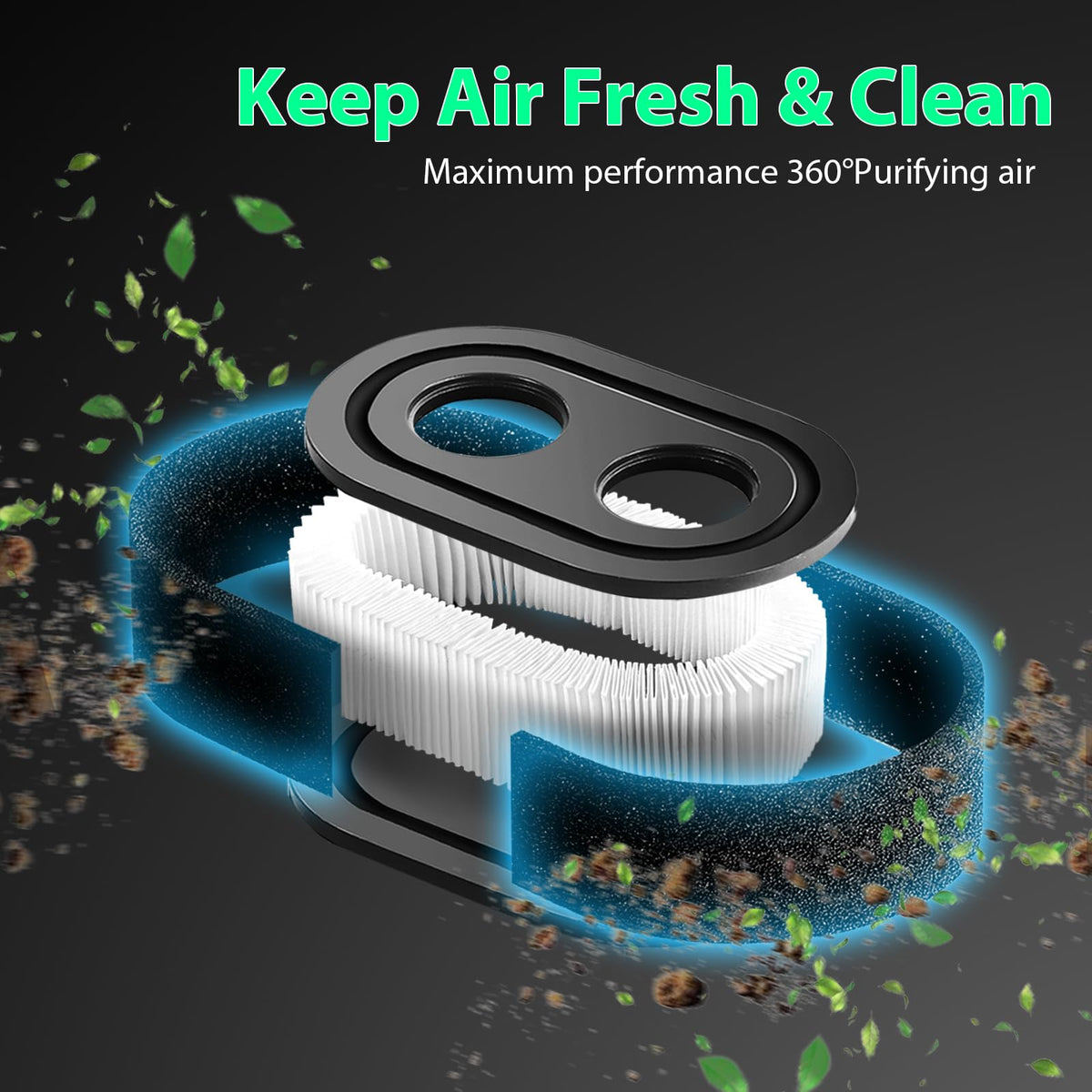Raipoment pre-filter six-pack protects main filters from debris.