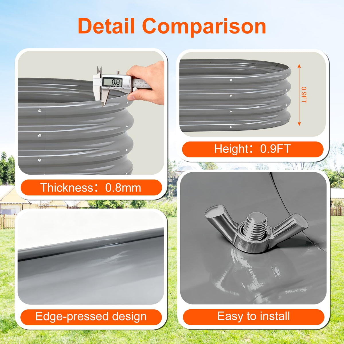 Rakukiri recycled metal materials close-up, eco-friendly design