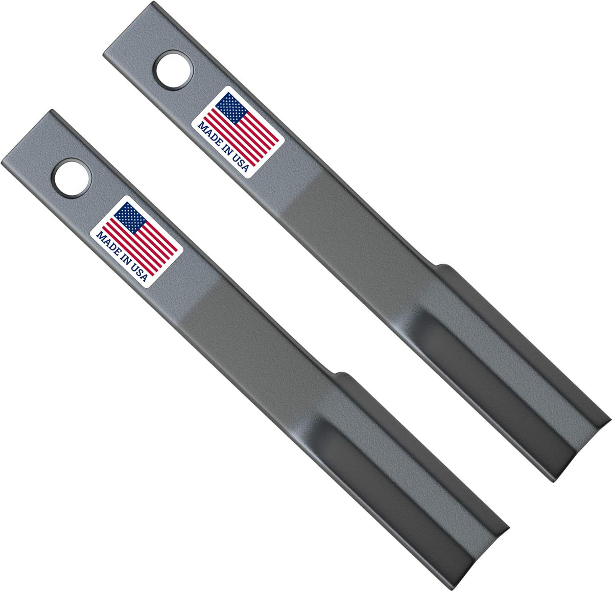 Rancher Supply rotary cutter blades—two-blade set shown for durable field cuts.