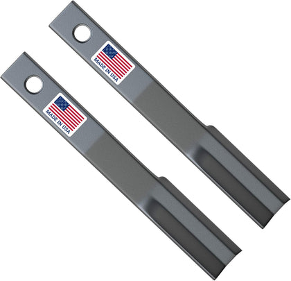 Rancher Supply rotary cutter blades—two-blade set shown for durable field cuts.