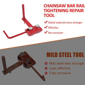 RandJ Chainsaw Bar Rail Tool easy operation enables quick setup for DIY users.