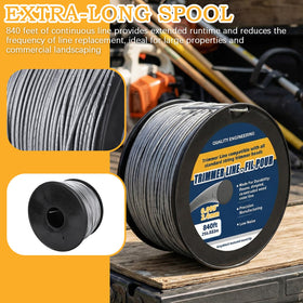Raneped Titanium Force low-noise design reduces yard-work noise.