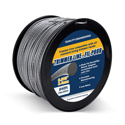 Raneped Titanium Force spool close-up showing durable copolymer construction for longer runs.