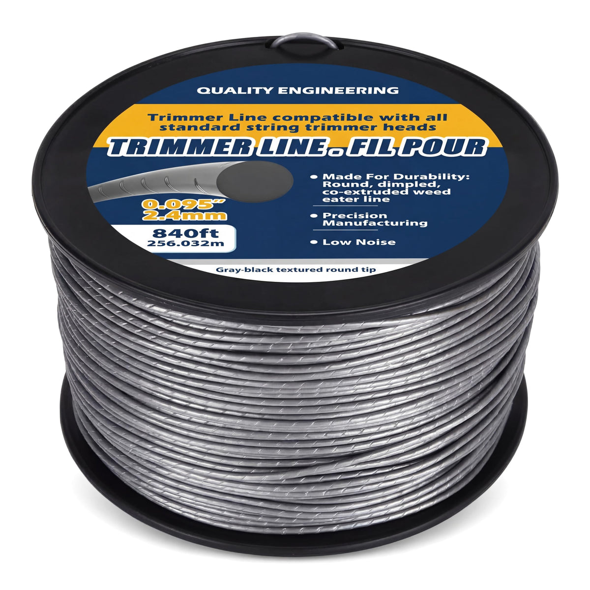Raneped Titanium Force value spool provides bulk season-long supply.