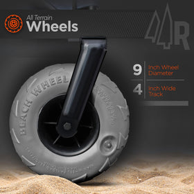 Rangland hammered steel frame emphasizes durability for heavy gear