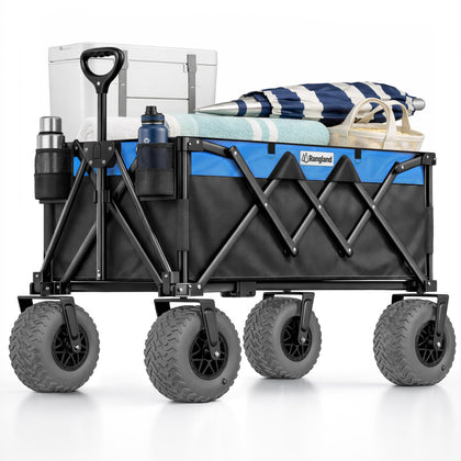 Rangland Sand Warrior RX850 wagon exterior shows rugged all-terrain design for beach trips.