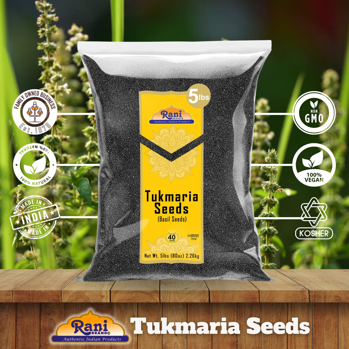 Rani Tukmaria in Ayurveda-inspired herbal beverages.