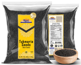 Vegan, non-GMO Tukmaria seeds from Rani Brand.