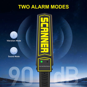 R RANSENERS power options shown with 9V or rechargeable battery.