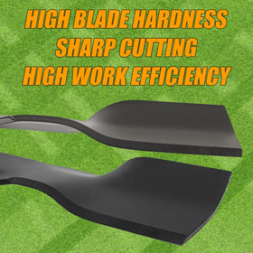 RANSOTO 17-inch length blade with 7-point center hole ensures secure fit.