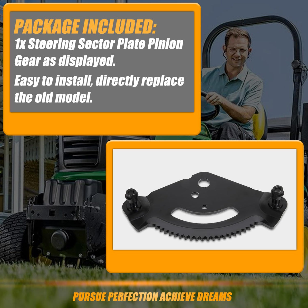 RANSOTO metal steering kit designed for long-lasting performance